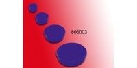 806003 ECOBRA WHITEBOARD MAGNETEN BLAUW 25X8MM