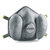 uvex Atemschutzmaske silv-Air e 7330 FFP3 R D, mit Ein- und Ausatemventil, 3Stk