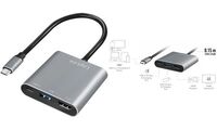 LogiLink USB 3.2 Gen 1 Adapterkabel, grau/schwarz (11117713)