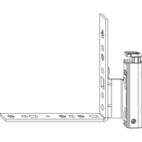 Produktbild zu MACO falcsarokcsapágypánt DT130, ÜV-vel 12/18-9 mm, jobbos, fehér (207944)