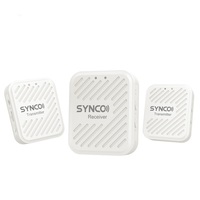 SYNCO WAir-G1(A2) ultrakompakt vezetéknélküli csiptetős duális mikrofon rendszer, fehér