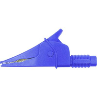 CLIFF CROC CLIP PINCE CROCODILE DE SÉCURITÉ ENFICHABLE 4 MM CAT III 1000 V BLEU FCR79900L