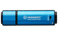 Kingston Technology IronKey 256GB USB-C Vault Privacy 50C AES-256 Encrypted, FIPS 197