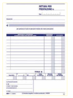 Edipro Block Invoice Professionals modulo e libro contabile 14 pagine