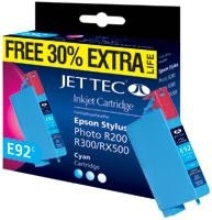 Jet Tec 9353CJB (cyan) [E92c] cartuccia d'inchiostro Ciano