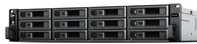 Synology RackStation RS2423RP+ serveur de stockage NAS Rack (2 U) Ethernet/LAN Noir, Gris V1780B