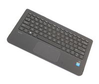 HP 809543-151 laptop reserve-onderdeel Behuizingsvoet + toetsenbord