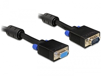 DeLOCK 15m VGA Cable kabel VGA VGA (D-Sub) Czarny