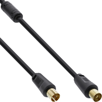InLine 69405P coax-kabel 5 m F-type Zwart