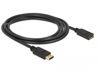 DeLOCK 83810 DisplayPort kabel 2 m Zwart