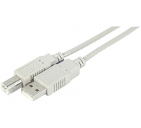 Hypertec 532410-HY USB Kabel 5 m USB 2.0 USB A USB B Grau