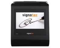 Signotec ST-GERT-3-U100 signature capture pad 12.7 cm (5") Black LCD