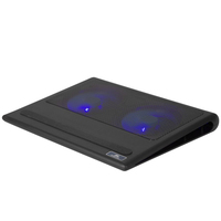 Rivacase 5557 laptop hűtőpad 43,9 cm (17.3") 1100 RPM Fekete