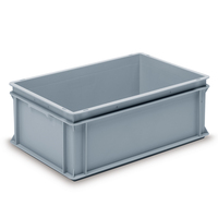 Utz Stacking container RAKO, solid base Aufbewahrungsbox Rechteckig Polypropylen (PP) Grau