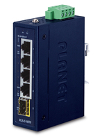 PLANET IGS-510TF netwerk-switch Unmanaged Gigabit Ethernet (10/100/1000) Blauw