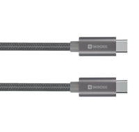 Skross 2.700274 USB-kabel 2 m USB 2.0 USB C Grijs