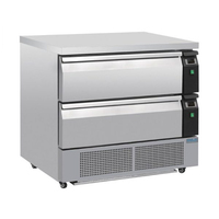 Polar Refrigeration DA996 freezer Drawer Freestanding 111 L Stainless steel