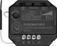 RADEMACHER 35140462 Dimmer Eingebaut Dimmer & Schalter Schwarz