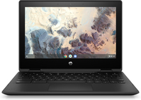 HP Chromebook x360 11 G4 Intel® Celeron® N4500 29,5 cm (11.6") Touchscreen HD 4 GB LPDDR4x-SDRAM 32 GB eMMC Wi-Fi 6 (802.11ax) ChromeOS Zwart