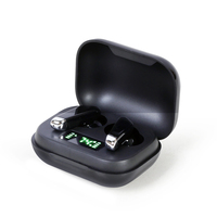 Gembird FITEAR-X300B cuffia e auricolare Wireless In-ear Musica e Chiamate USB tipo-C Bluetooth Nero