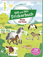 ISBN Das Hin-und-weg-Stickerbuch. Pferde und Ponys