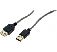 CUC Exertis Connect 532437 USB Kabel 2 m USB 2.0 USB A Durchscheinend