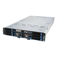 ASUS 90SF0251-M004X0 server barebone Intel C741 Rack (2U) Zwart, Staal