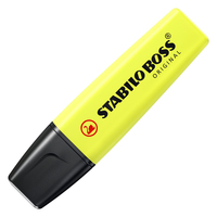 STABILO Boss Original marker 10 pc(s) Yellow