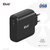 CLUB3D Reiseladegerät 100 Watt GAN-Technologie, USB-IF TID-zertifiziert, Einzelanschluss USB Typ-C, Power Delivery (PD) 3.0-Unterstützung
