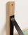 Kave Home Nazeli Hout Zwart, Naturel hout