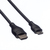 ROLINE 11.04.5580 kabel HDMI 2 m HDMI Typu A (Standard) HDMI Typu D (Micro) Czarny