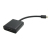 Nilox NX080200110 adaptador de cable de vídeo 0,15 m Mini DisplayPort HDMI tipo A (Estándar) Negro