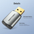 Vention USB External Sound Card Gray Metal Type(CTIA)