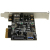 StarTech.com 2-Poorts USB 3.1 (10Gbps) kaart- USB-A, 1x externe, 1x interne PCIe