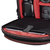 Hama | Mochila para equipo fotográfico, Funda tipo mochila para cámara réflex, compartimientos extraíbles, color negro y rojo