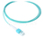 BlueOptics 797902TD120001M-BO Glasvezel kabel 1 m LC LC/APC OM3 Aqua-kleur