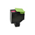 V7 Toner for selected Lexmark printers - Replacement for OEM cartridge part number 80C2HM0