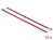 DeLOCK 18777 kabelbinder Staal Rood 10 stuk(s)