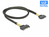 DeLOCK 84518 SATA-kabel 1 m Zwart
