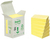 3M 6531B karteczka samoprzylepna Prostokąt Żółty 100 ark. Samoprzylepny