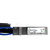 BlueOptics Q28-4S28-DAC-3M-PS-BL InfiniBand/fibre optic cable QSFP28 4 x SFP28 Schwarz