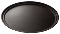 Camtread Tablett, Ovales – Niedriges Profil, 56 x 68,5 cm, Tavernenbraun von