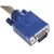 RS PRO KVM-Kabel, PS/2 x 2; VGA / Buchse, PS/2 x 2; VGA / Stecker, 1.8m
