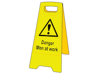 Danger Men At Work - Heavy Duty 'A' Board