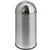 40 Litre Push Bin with Liner - Matte Stainless Steel
