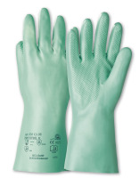 KCL 836 Tricotril®K Gr. 8 Chemikalienschutz-Handschuh Nitril, grün, Stulpe, 300