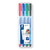 Lumocolor® correctable 305 Trocken abwischbarer Universalstift F STAEDTLER Box mit 4 sortierten Farben