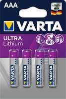 Varta Professional Lithium AAA / Micro Battery 4-Pack