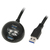 Verlängerungskabel, USB 3.0 mit Docking Station, Logilink® [CU0035]