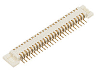 Steckverbinder, 20-polig, 2-reihig, RM 0.5 mm, SMD, Header, vergoldet, AXK6F2054